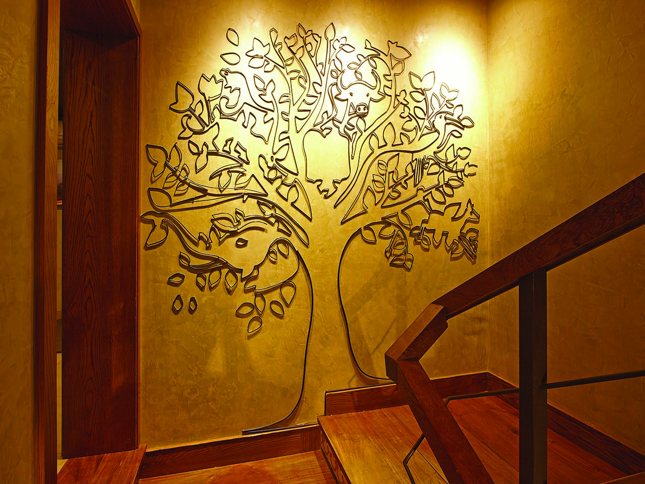 Tree of Life at Cafe Coffee Day Square designed by StudioJ
