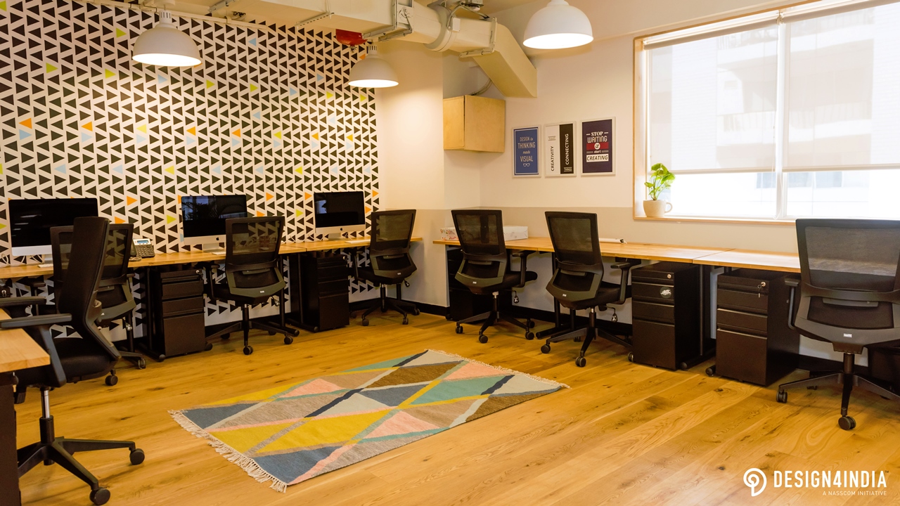 Nasscom office space designed by StudioJ
