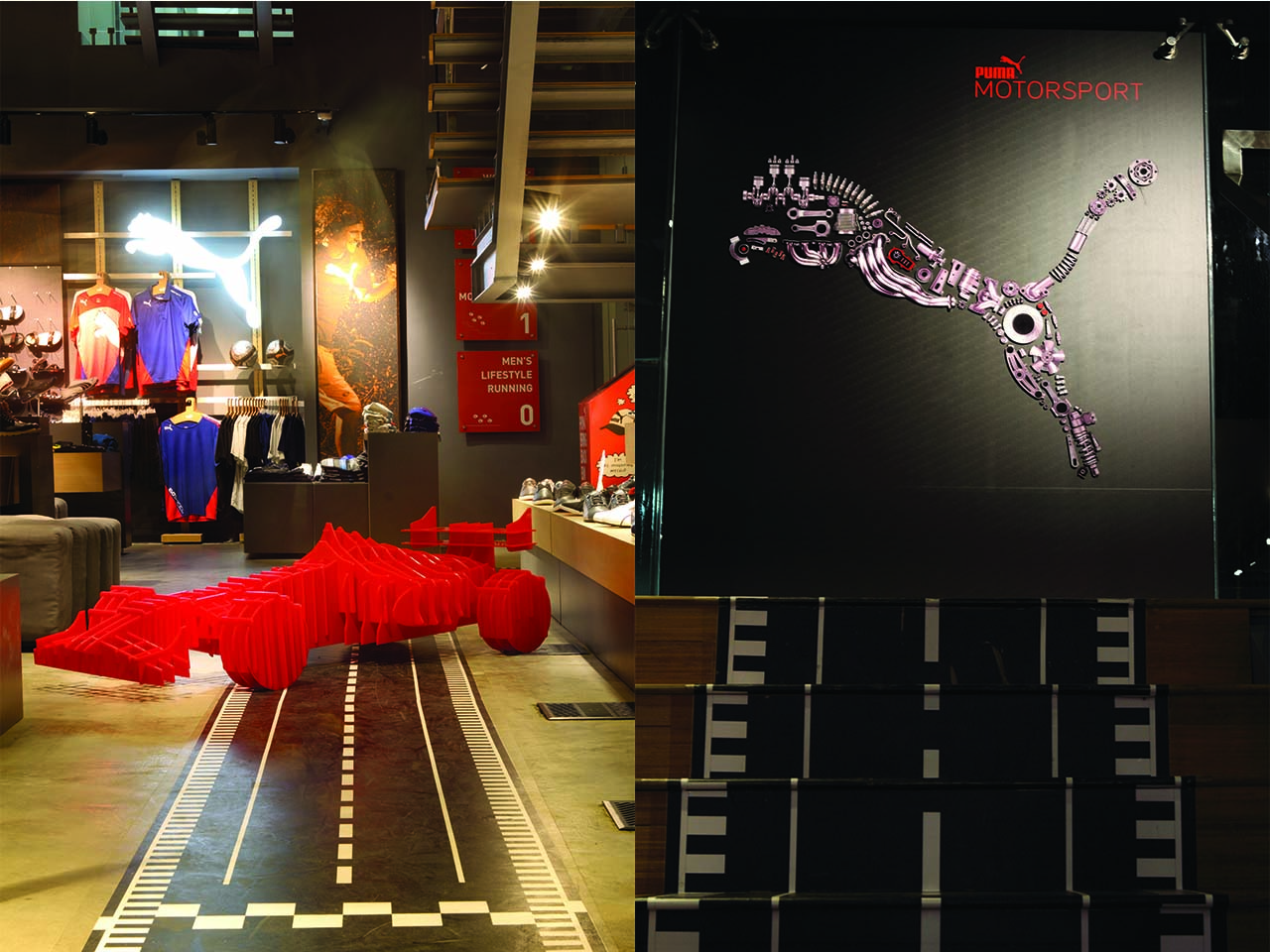 View of the Puma Footwear Motorsport Model designed by StudioJ