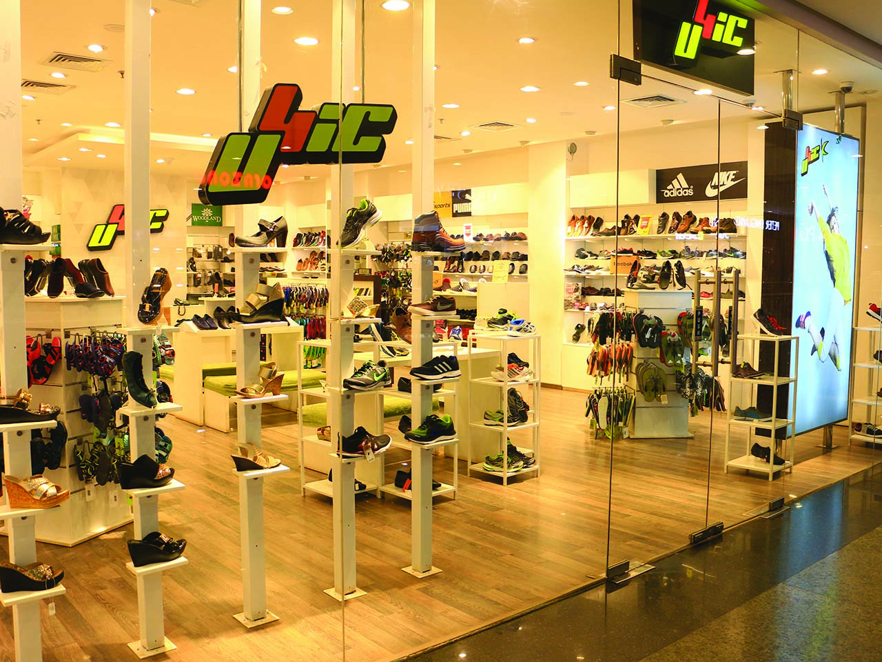 External view of the VKC Footwear retail store